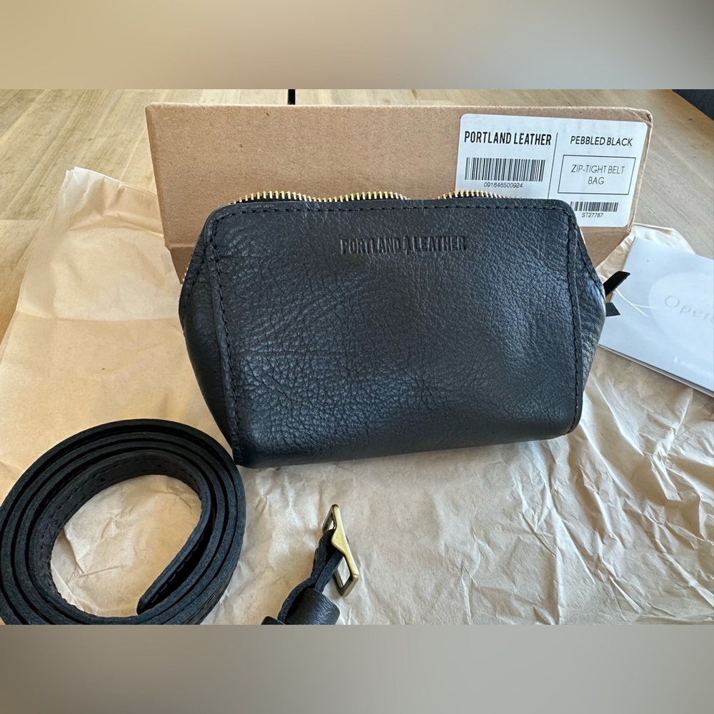 Portland Leather - Zip Tight Belt Bag
